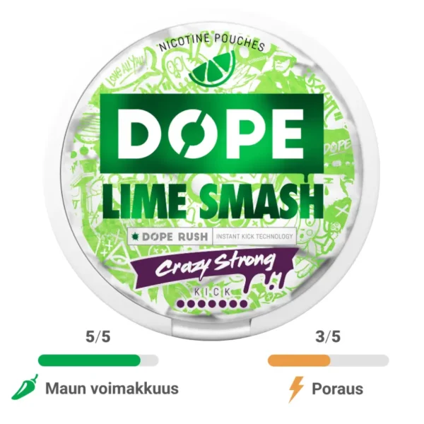 Dope Lime Smash Crazy Strong 20mg