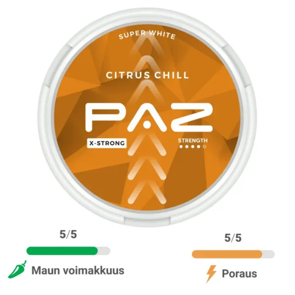 PAZ nikotiinipussi - Citrus Chill 11,2mg