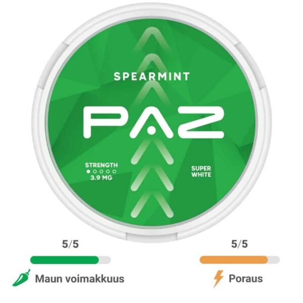PAZ nikotiinipussi - Spearmint 4mg