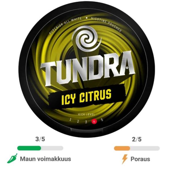 Tundra - Icy Citrus 4mg